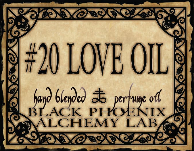 #20 Love Oil Perfume Bottle