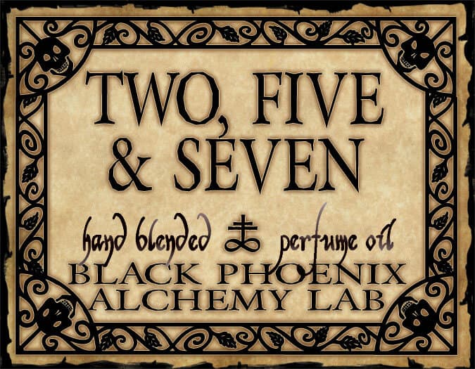 Two, Five & Seven Perfume Bottle