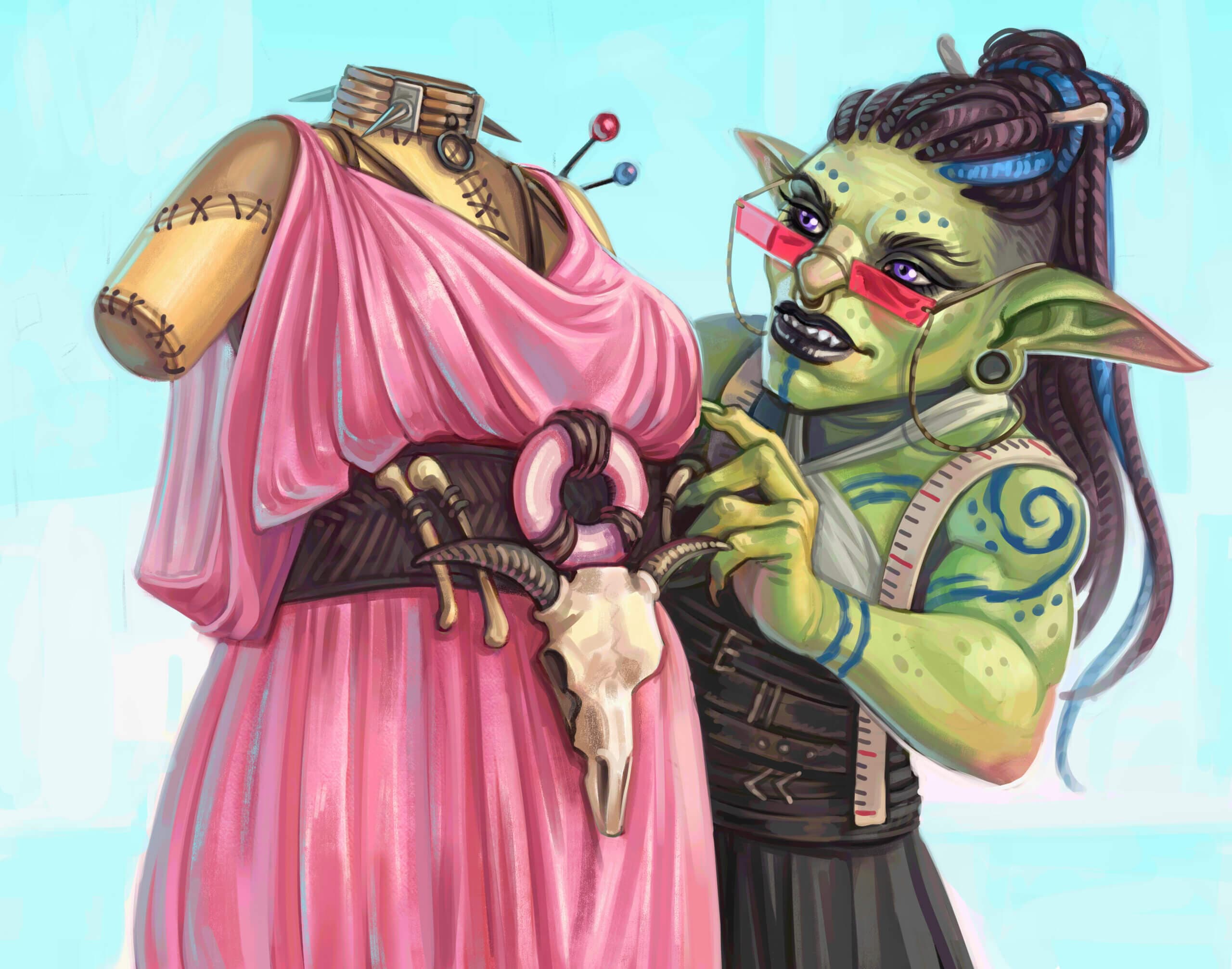 Goblin Fashion Designer Perfume Bottle