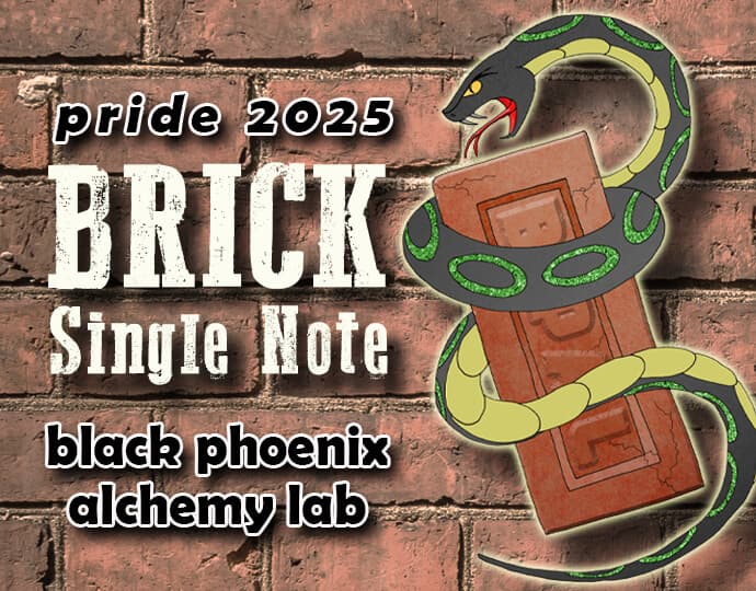 Brick Single Note Perfume Bottle