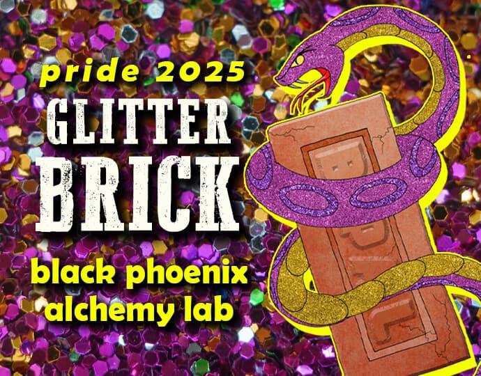 Glitter Brick Perfume Bottle