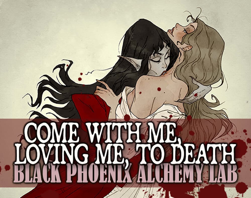 Come With Me, Loving Me to Death Perfume Bottle