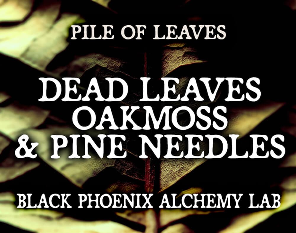 Dead Leaves, Oakmoss, and Pine Needles Perfume Bottle