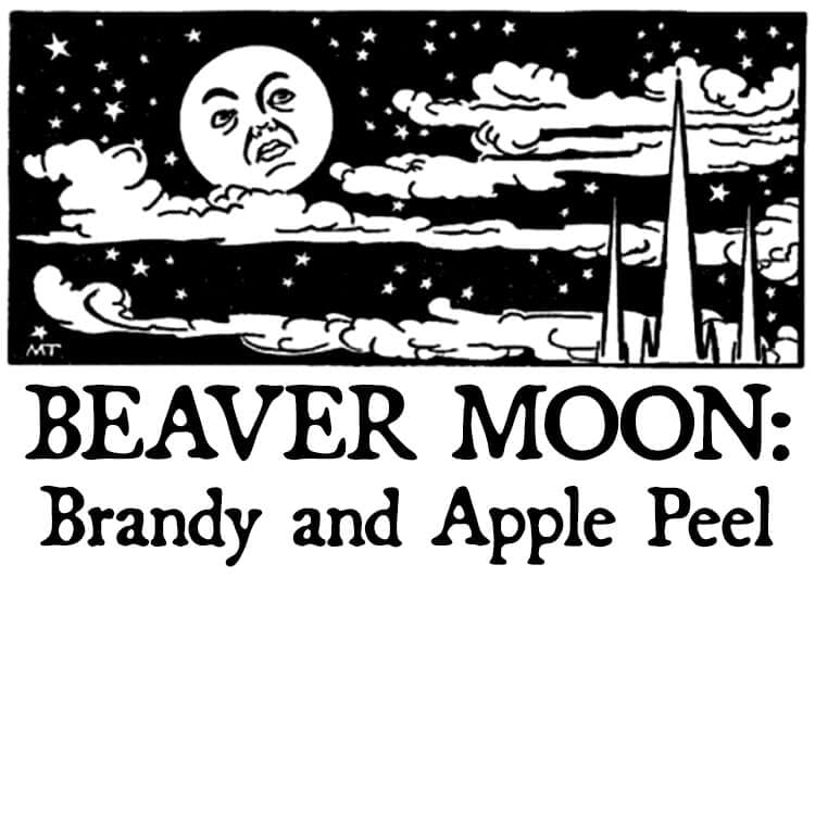 Beaver Moon: Brandy and Apple Peel Perfume Bottle