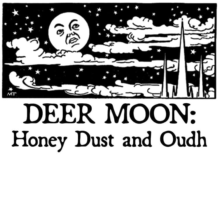 Deer Moon: Honey Dust and Oudh Perfume Bottle