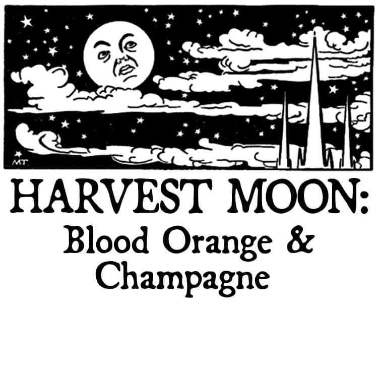 Harvest Moon: Blood Orange and Champagne Perfume Bottle