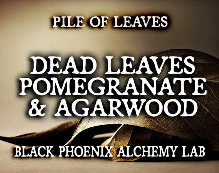 Dead Leaves, Pomegranate, and Agarwood Perfume Bottle