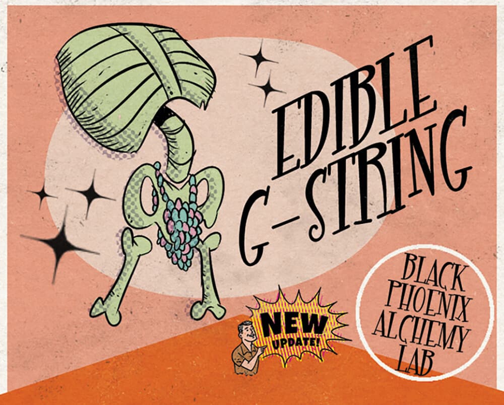 Edible G-string Perfume Bottle