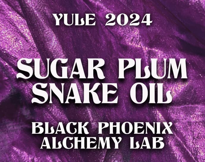 Sugar Plum Snake Oil Perfume Bottle