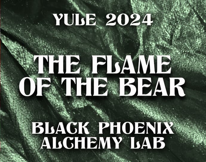 The Flame of the Bear Perfume Bottle