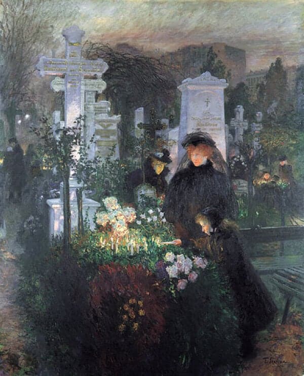 All Souls’ Day (Hedwig Cemetery) Perfume Bottle