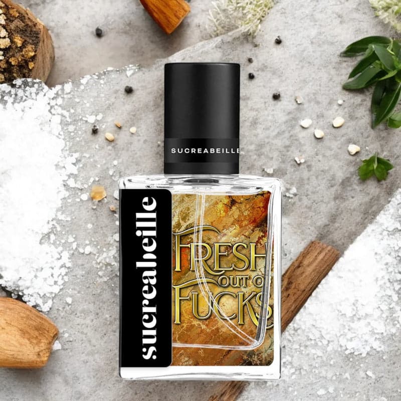 Fresh Out of Fucks Perfume Bottle
