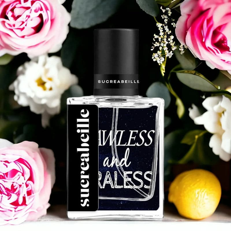 Lawless and Braless Perfume Bottle