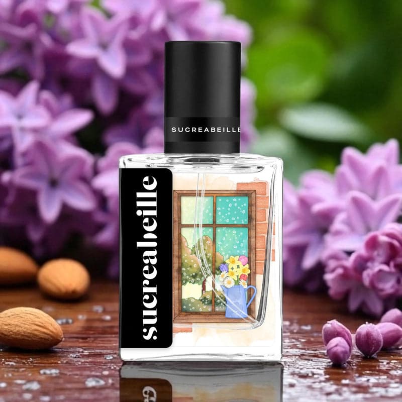 Petals and Petrichor Perfume Bottle