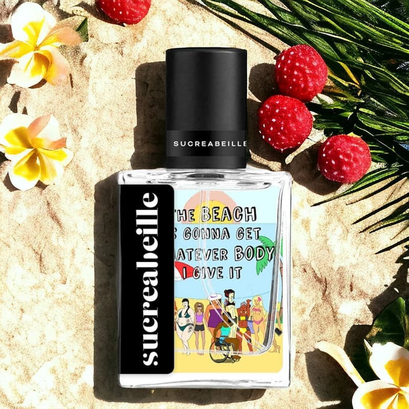 The Beach Is Gonna Get Whatever Body I Give It Perfume Bottle