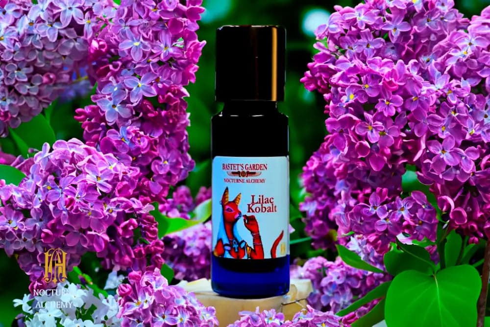 Lilac Kobalt Perfume Bottle