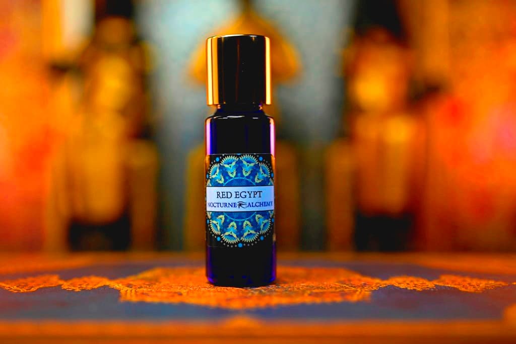Red Egypt Perfume Bottle
