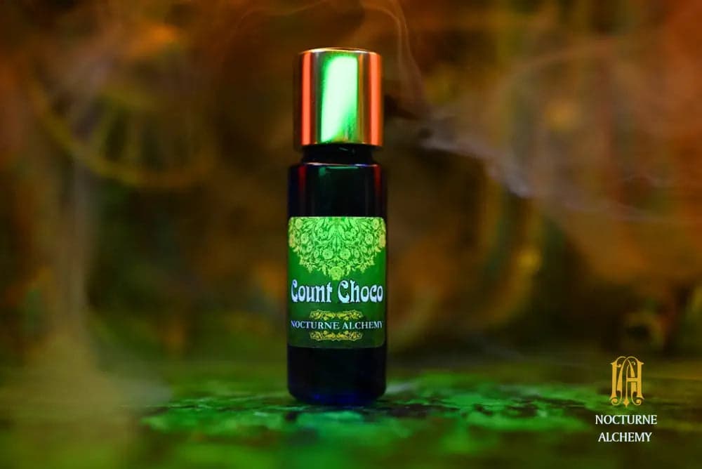 Pumpkin Bat Perfume Bottle
