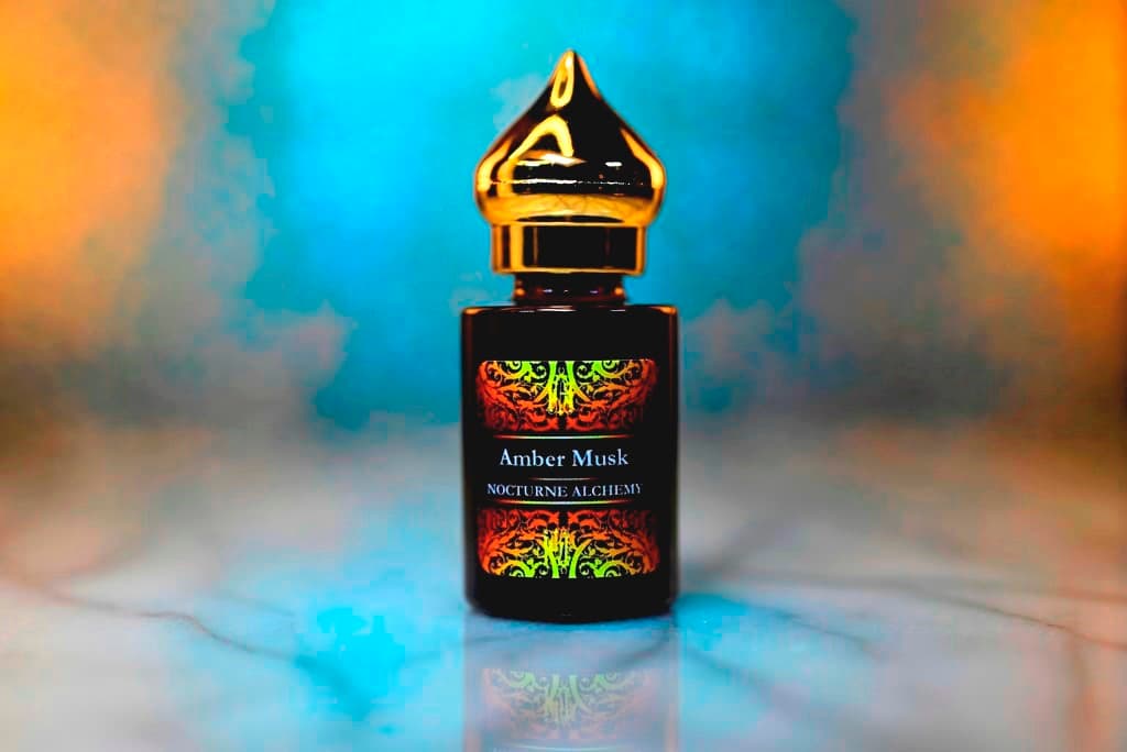 Heliotrope Musk Perfume Bottle