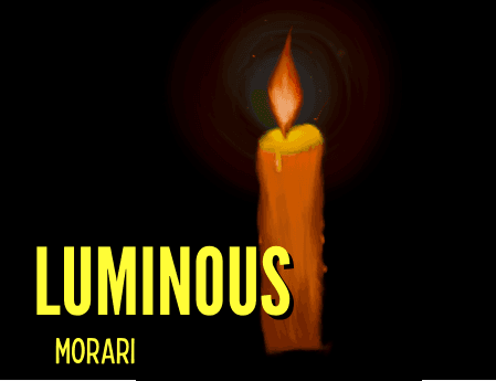 Luminous - Vanilla Beeswax Candle, Wisps Of Smoke (not Vegan) Perfume Bottle