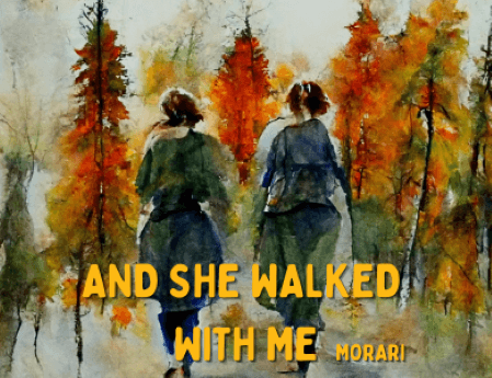 And She Walked With Me - Cedar, Smoke, Cinnamon, Marshmallow, Fir Needle, Tonka, Vanilla Perfume Bottle