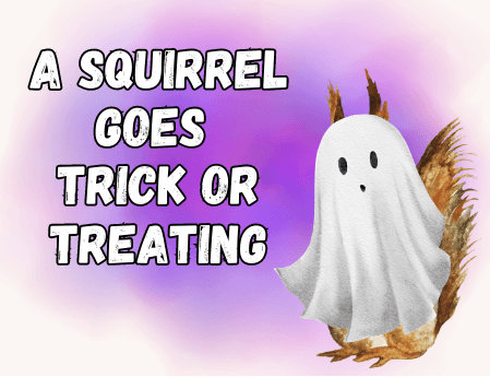 A Squirrel Goes Trick Or Treating - Sugared Acorns, Ponderosa Pine, Agarwood, Virginia Cedar, Woody Cashmere Perfume Bottle