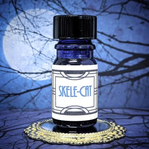 Skele-cat by Nui Cobalt Designs