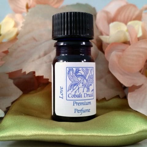 Love - Nui Cobalt Perfume Bottle