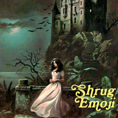Shrug Emoji Perfume Bottle