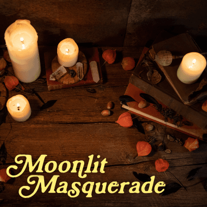 Moonlit Masquerade Perfume Bottle