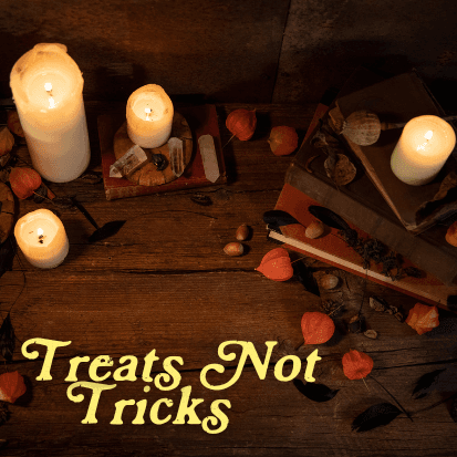 Treats Not Tricks Perfume Bottle