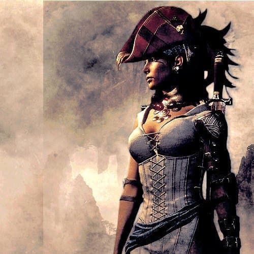 Pirate Queen/ Dragon Age Isabela Perfume Bottle