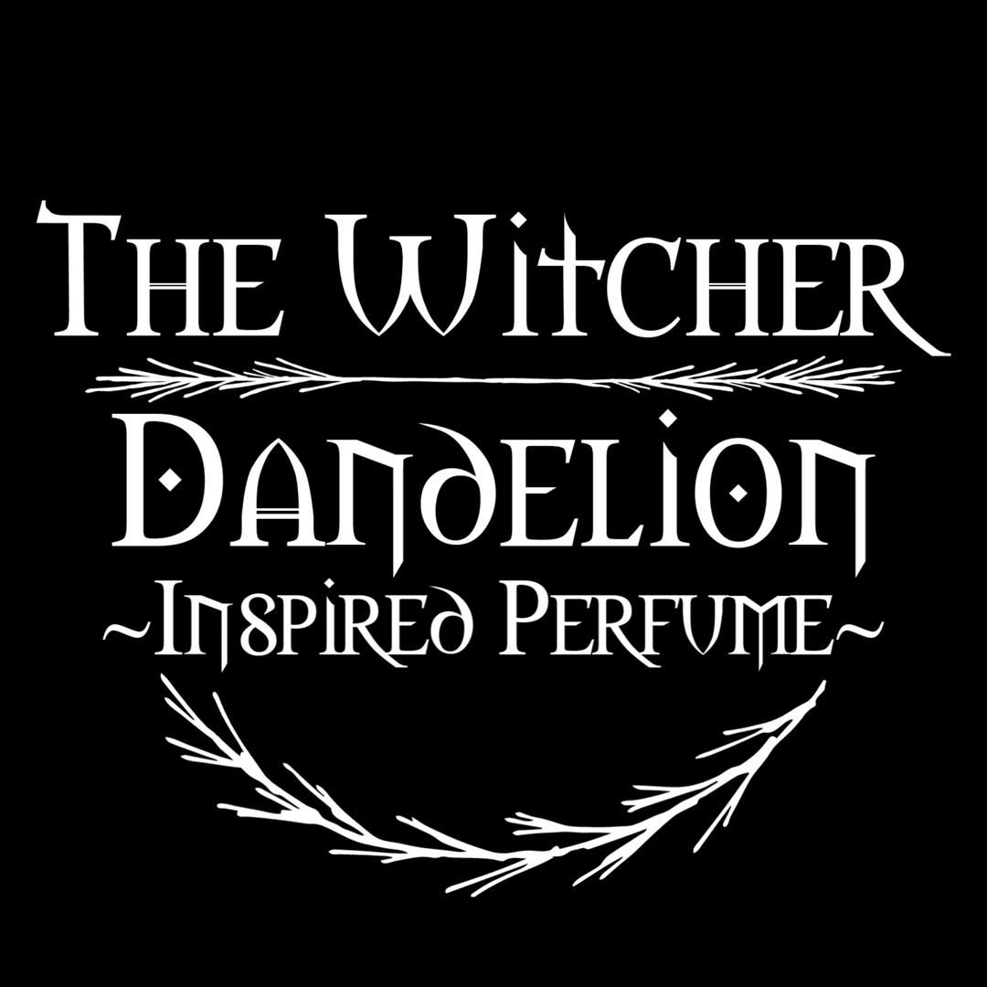 Dandelion Inspired Perfume Perfume Bottle