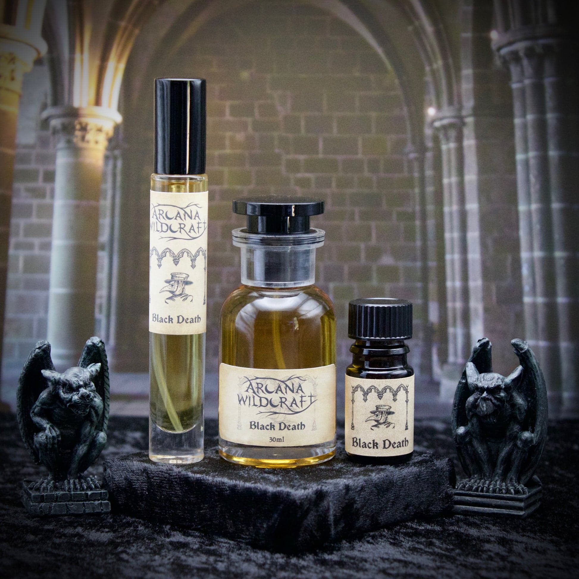 Black Death Perfume Bottle