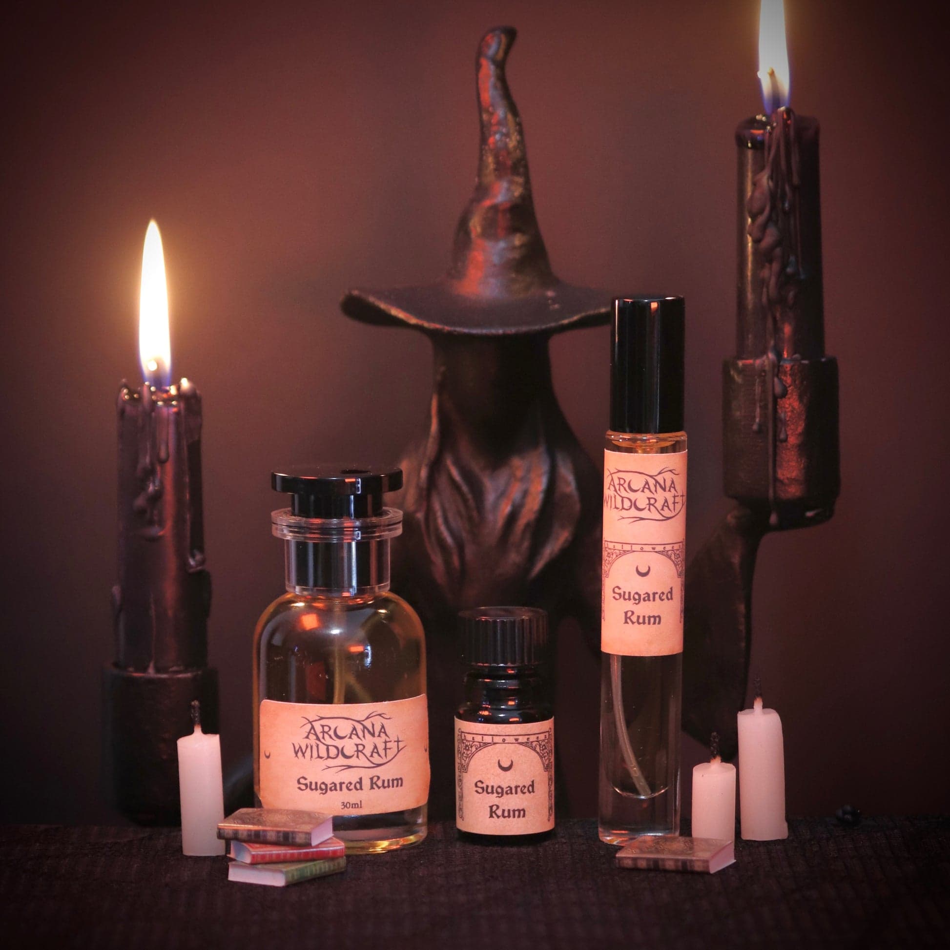Sugared Rum Perfume Bottle