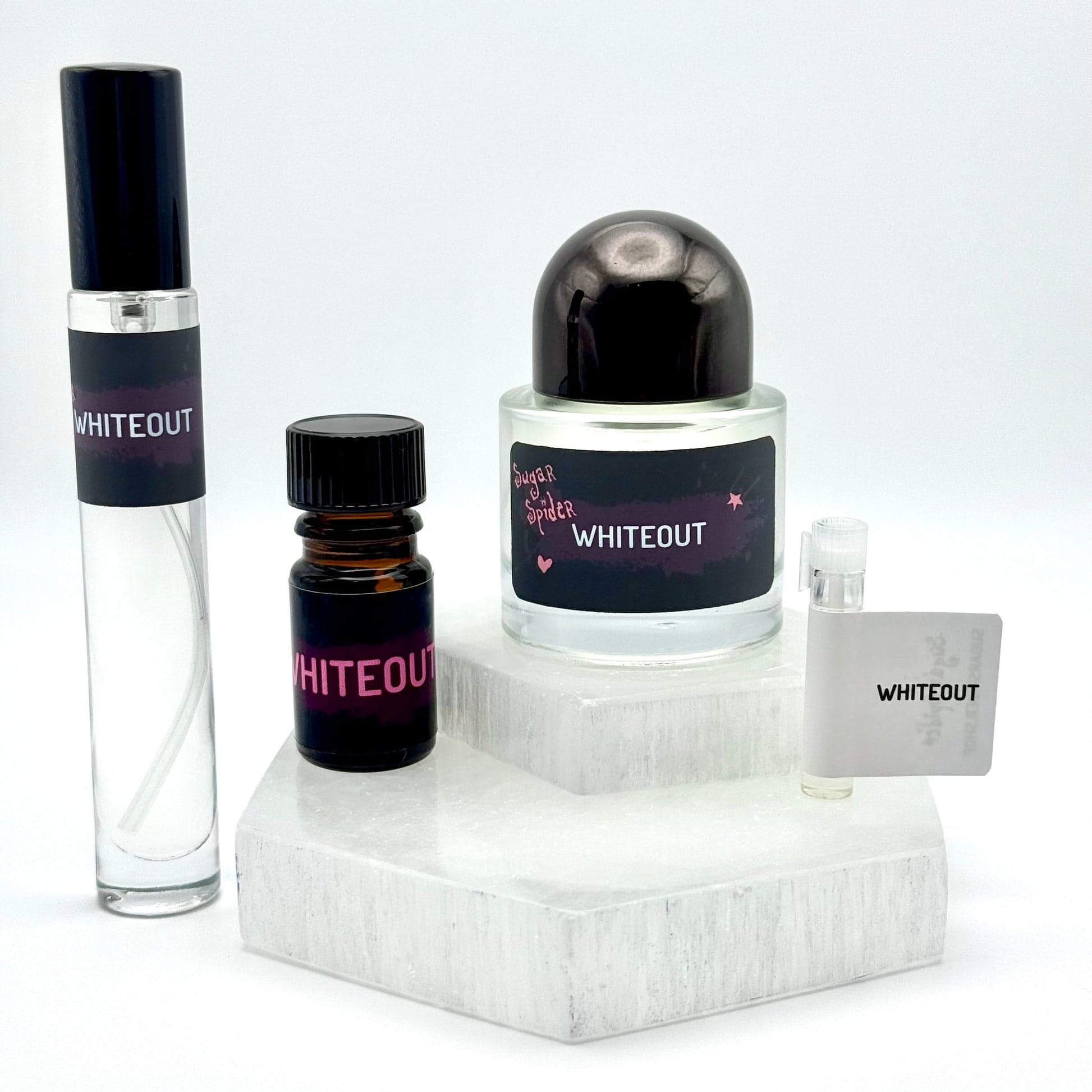 Whiteout Perfume Bottle