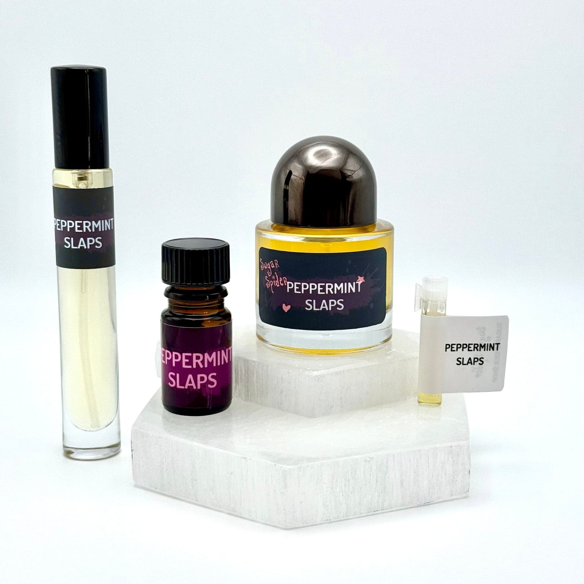 Peppermint Slaps Perfume Bottle