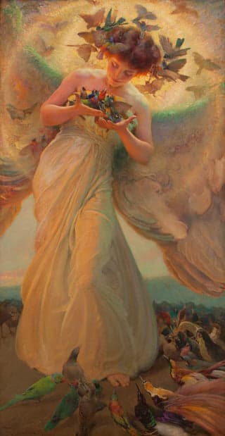 Wings Of Light Perfume Bottle
