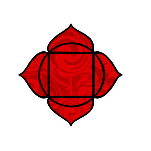 Root Chakra Potion Perfume Bottle