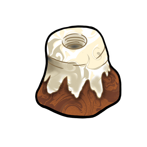 Sweet Roll Perfume Bottle