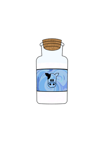 Lon Lon Milk Perfume Bottle
