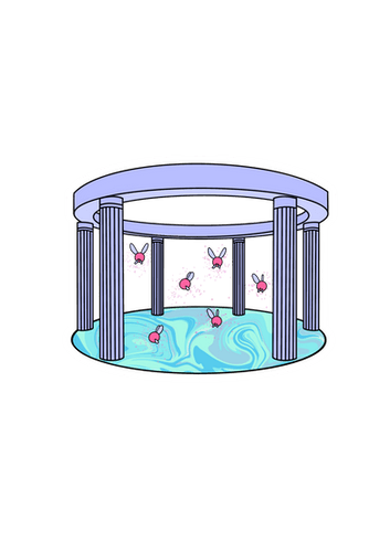 Fairy Fountain Perfume Bottle