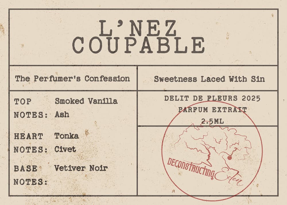 Le Nez Coupable Perfume Bottle