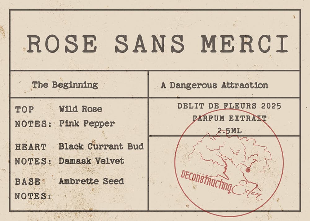 Rose Sans Merci Perfume Bottle