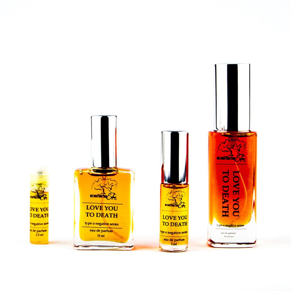 Love You To Death Perfume Bottle
