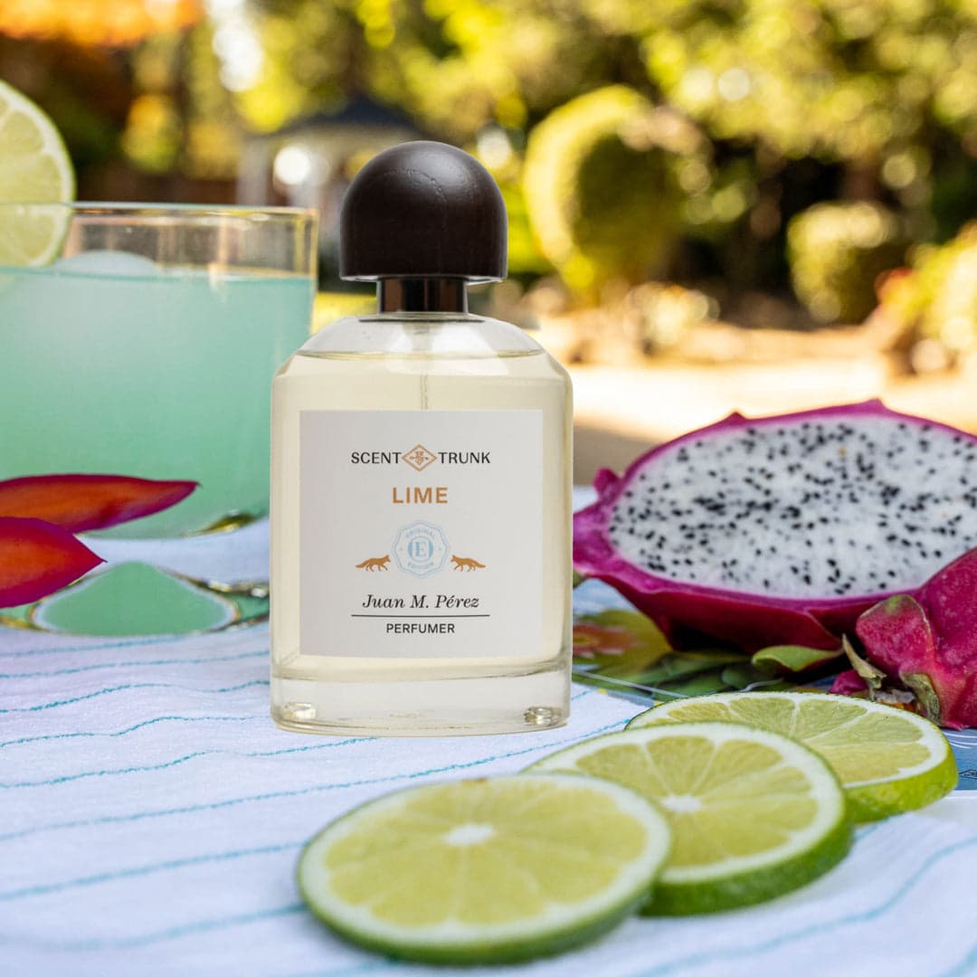 Lime - Scent Trunk Perfume Bottle