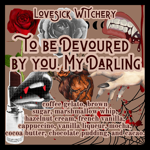 To Be Devoured By You, My Darling Perfume Perfume Bottle