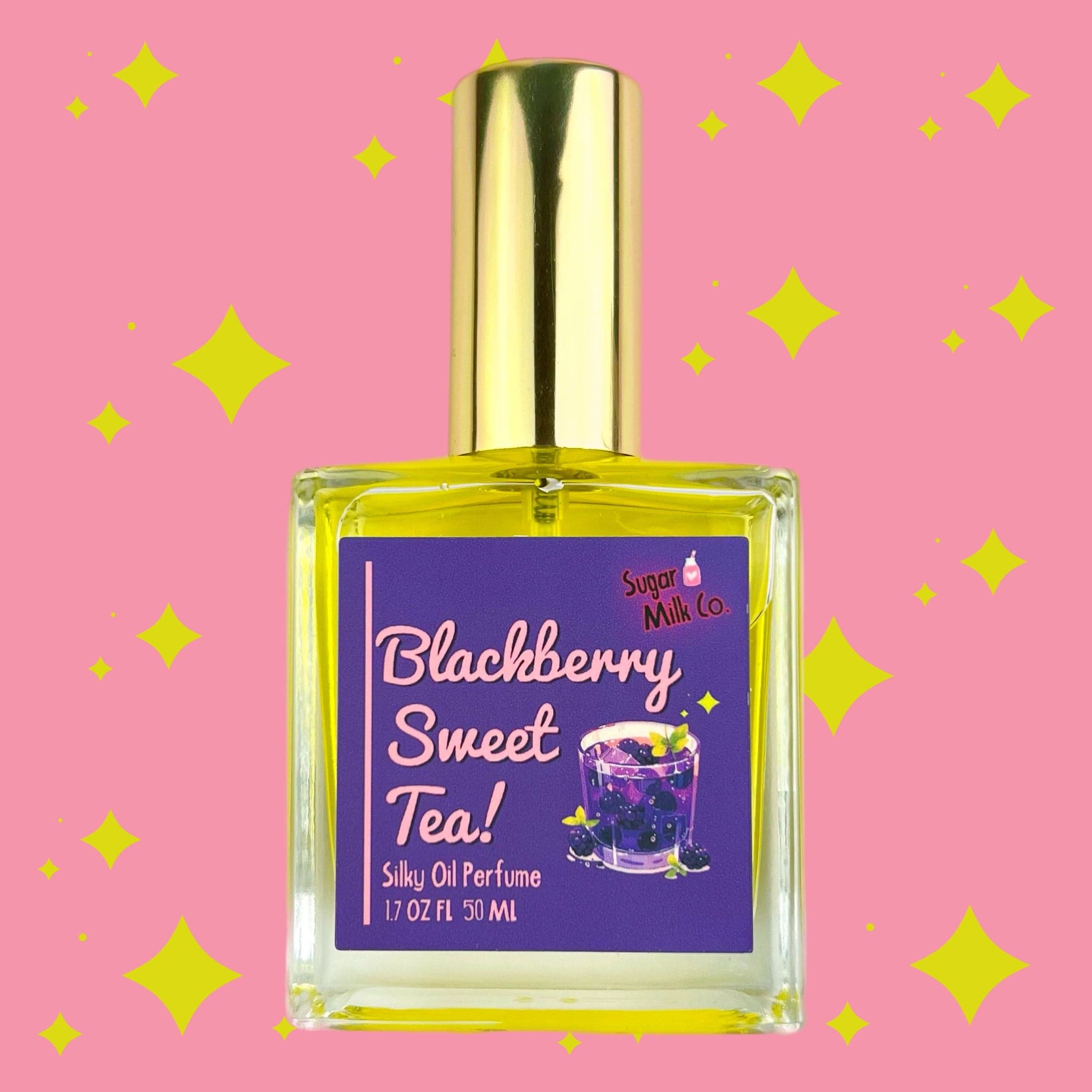 Blackberry Sweet Tea Perfume Oil Perfume Bottle