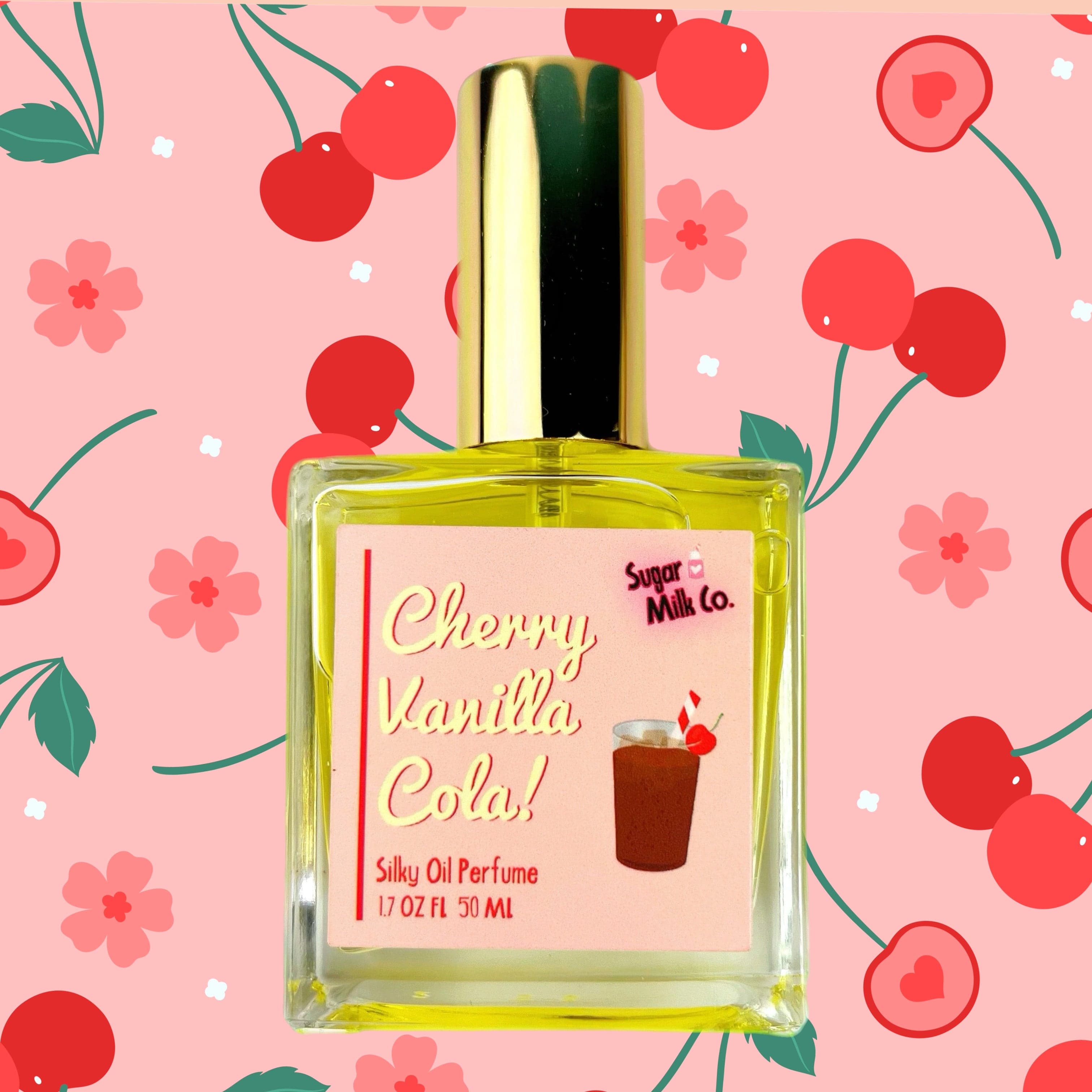 Cherry Vanilla Cola Perfume Oil by Sugar Milk Company