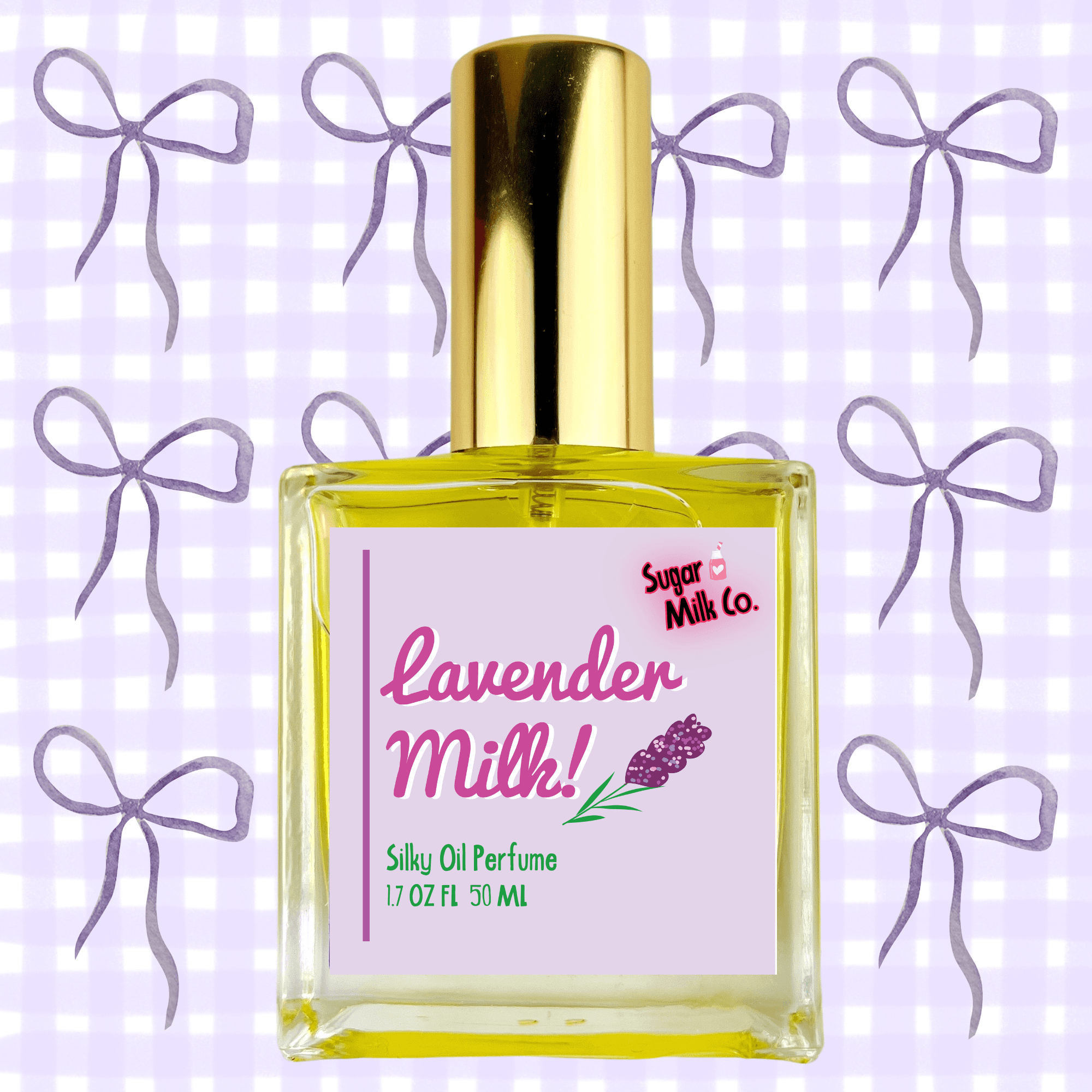 Lavender Milk Perfume Oil by Sugar Milk Company
